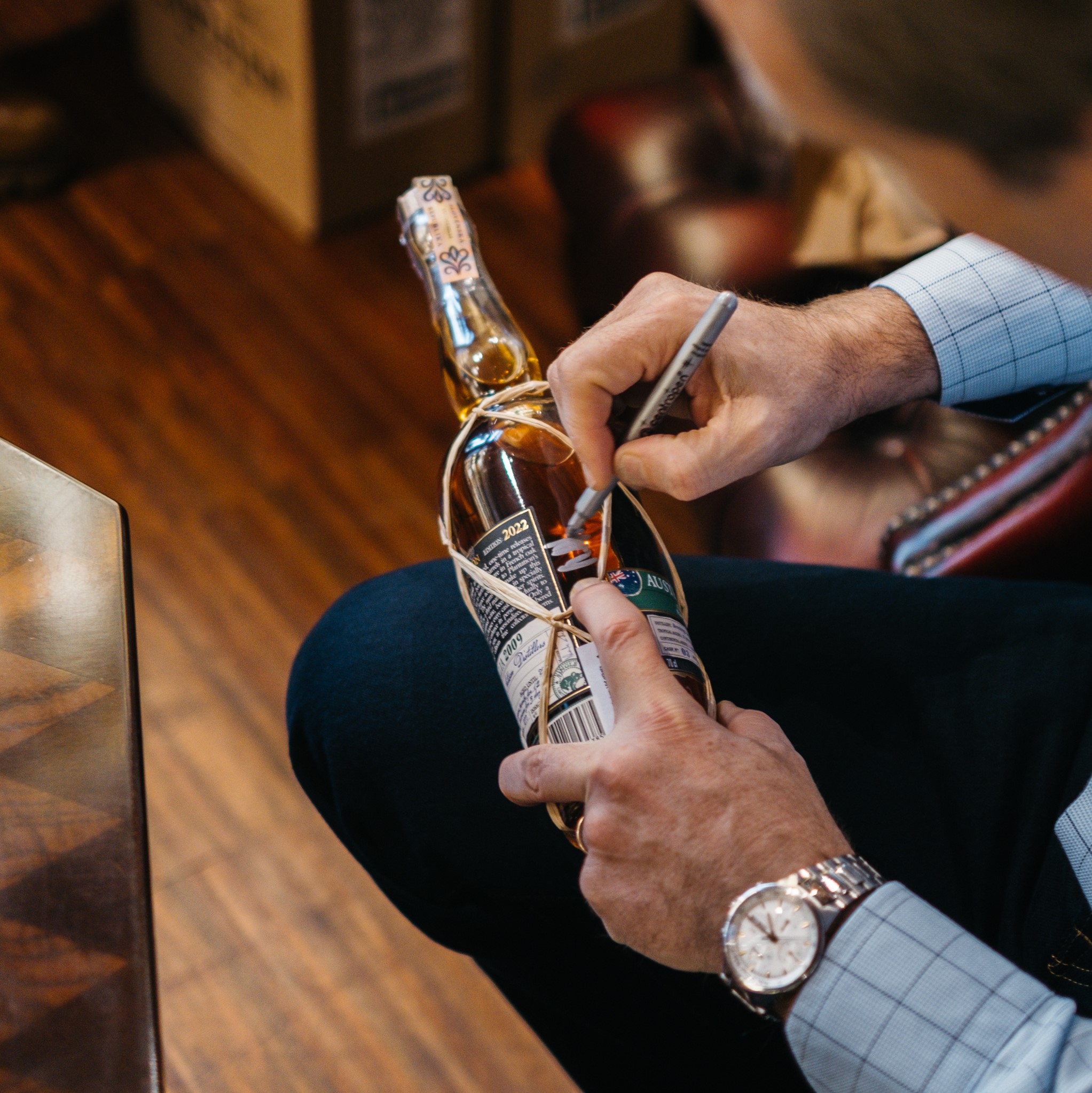 Alexandre Gabriel podpisuje Plantation Rum Single Cask 2022